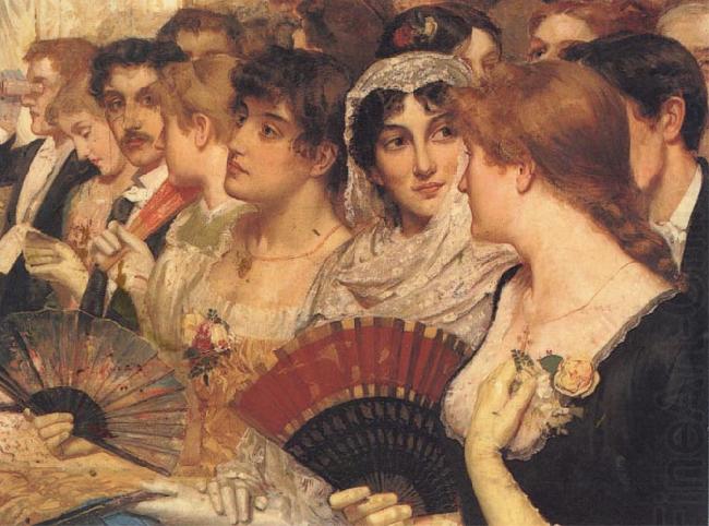 Inthe Front Row at the Opera, William Holyoake